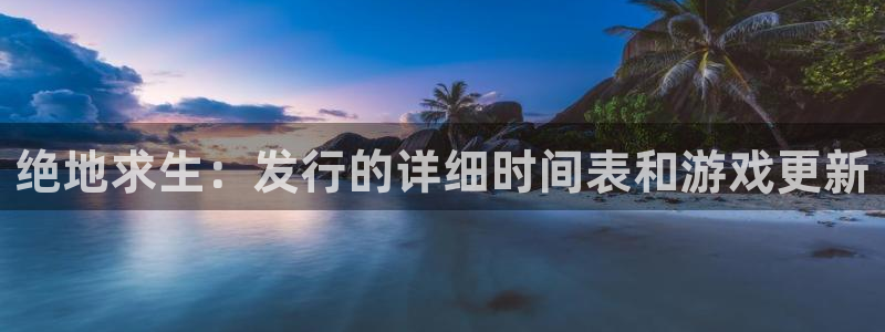 新宝gg一创造奇迹用户登录：绝地求生：发行的详细时间表和游戏更新